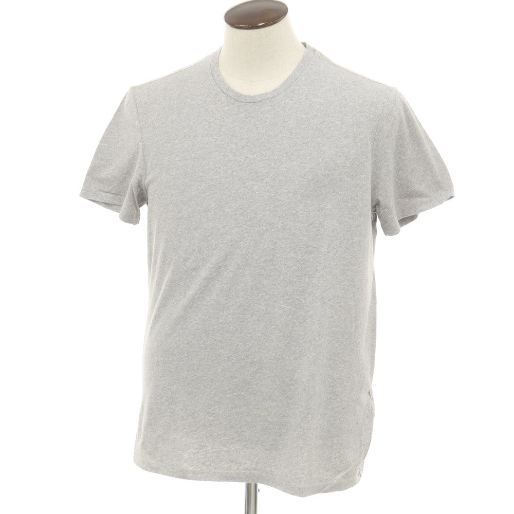 【新品】マジェスティック フィラチュール オム MAJESTIC FILATURES HOMME コットン クルーネック 半袖Ｔシャツ 杢グレー【 L 】【 状態ランクN 】【 メンズ 】
