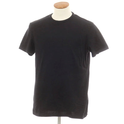 【新品】マジェスティック フィラチュール オム MAJESTIC FILATURES HOMME コットン クルーネック 半袖Ｔシャツ ブラック【 M 】【 状態ランクN 】【 メンズ 】