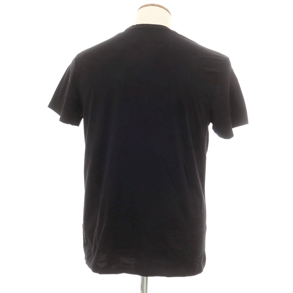 【新品】マジェスティック フィラチュール オム MAJESTIC FILATURES HOMME コットン クルーネック 半袖Ｔシャツ ブラック【 M 】【 状態ランクN 】【 メンズ 】