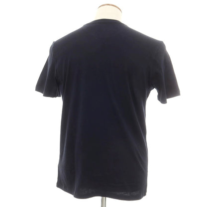 【新品】マジェスティック フィラチュール オム MAJESTIC FILATURES HOMME コットン クルーネック 半袖Ｔシャツ ネイビー【 M 】【 状態ランクN 】【 メンズ 】