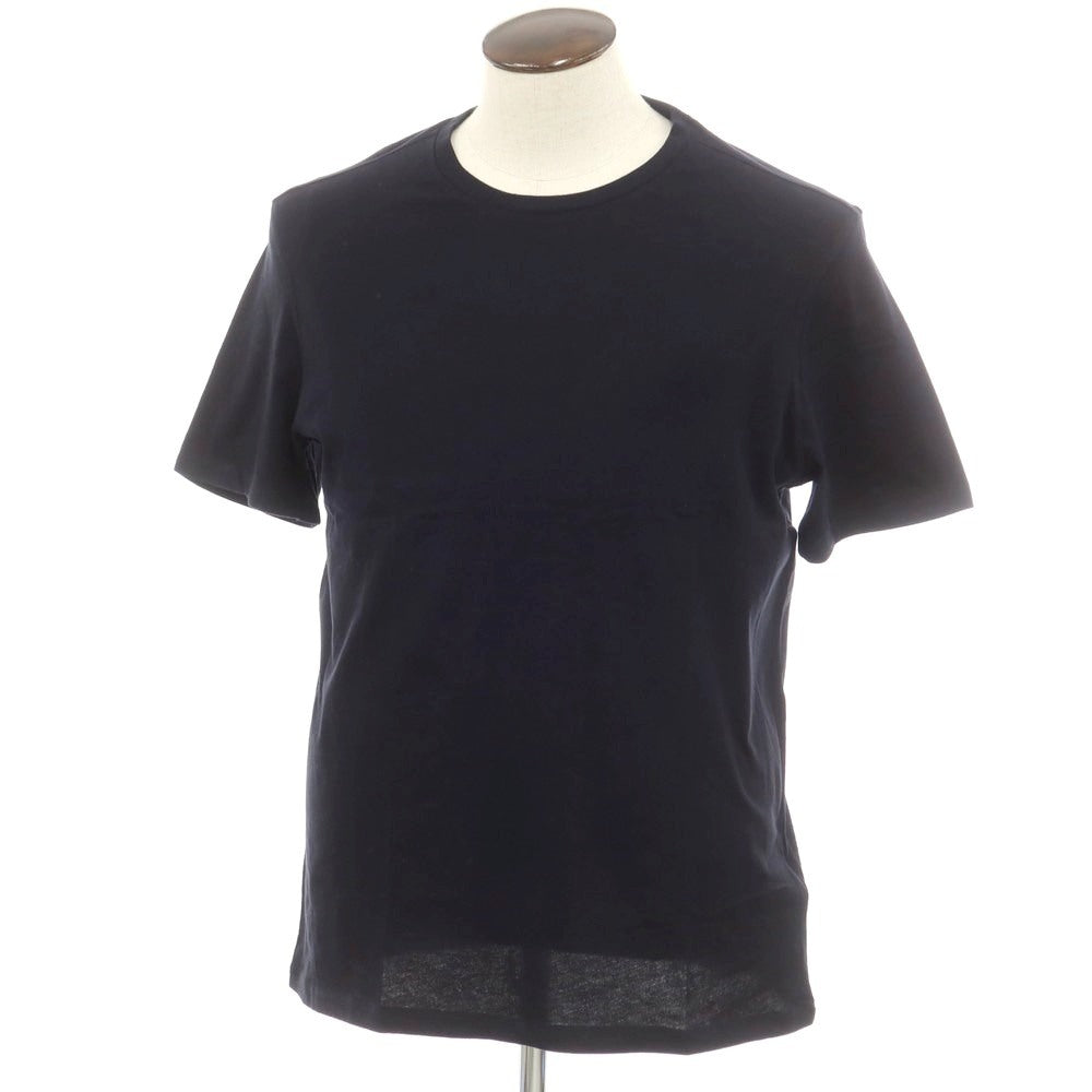 【新品】マジェスティック フィラチュール オム MAJESTIC FILATURES HOMME コットン クルーネック 半袖Ｔシャツ ダークネイビー【 XL 】【 状態ランクN 】【 メンズ 】