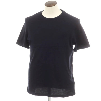 【新品】マジェスティック フィラチュール オム MAJESTIC FILATURES HOMME コットン クルーネック 半袖Ｔシャツ ダークネイビー【 XL 】【 状態ランクN 】【 メンズ 】