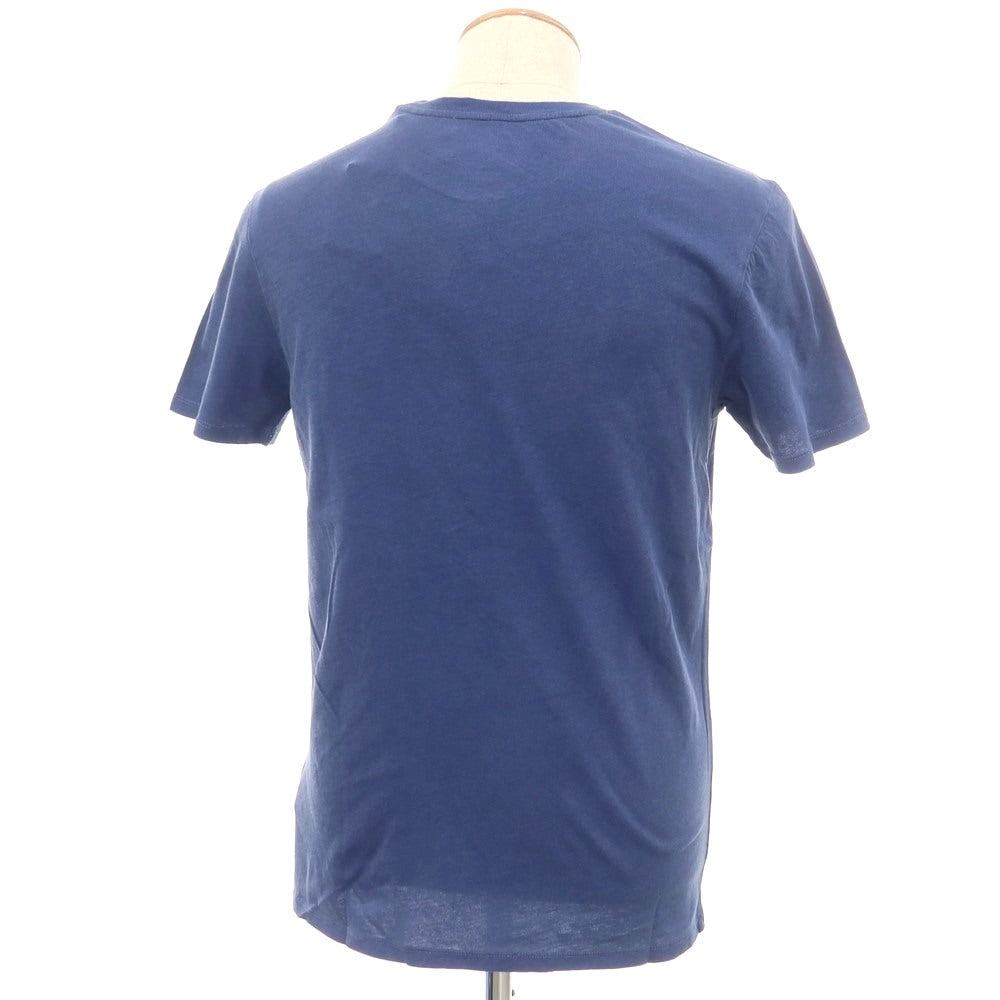 【新品アウトレット】マジェスティック フィラチュール オム MAJESTIC FILATURES HOMME コットン クルーネック 半袖Ｔシャツ ダークブルー系【 S 】【 状態ランクN- 】【 メンズ 】