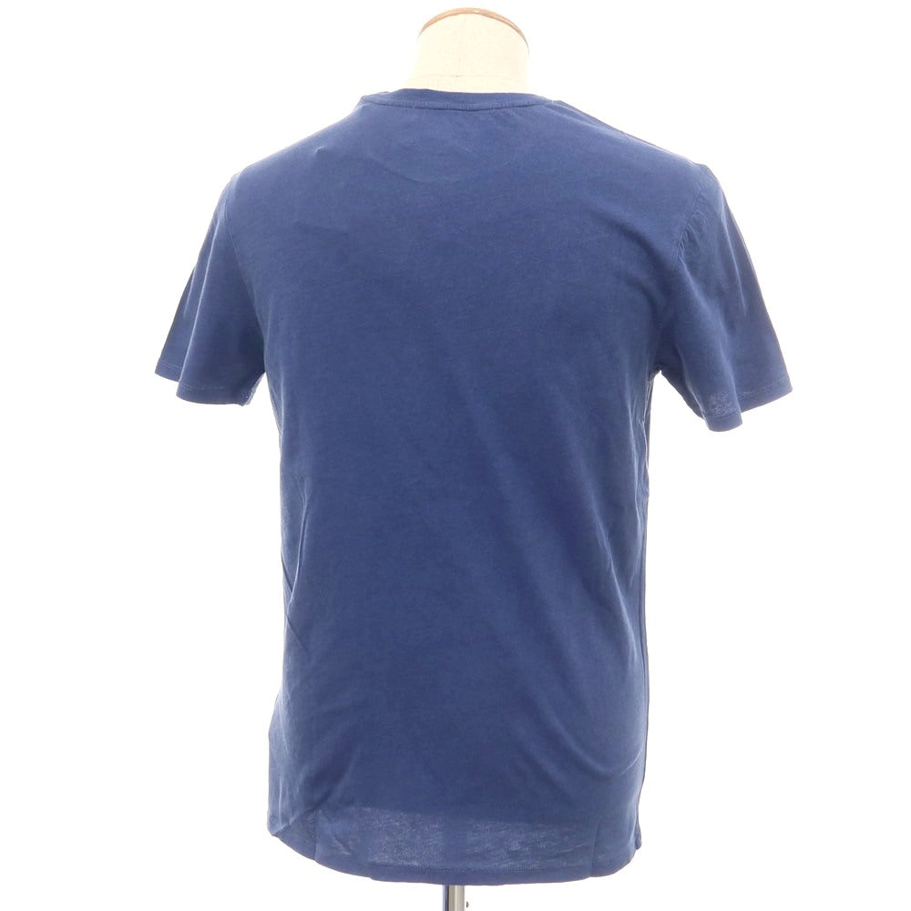 【新品】マジェスティック フィラチュール オム MAJESTIC FILATURES HOMME コットン クルーネック 半袖Ｔシャツ ダークブルー系【 S 】【 状態ランクN 】【 メンズ 】