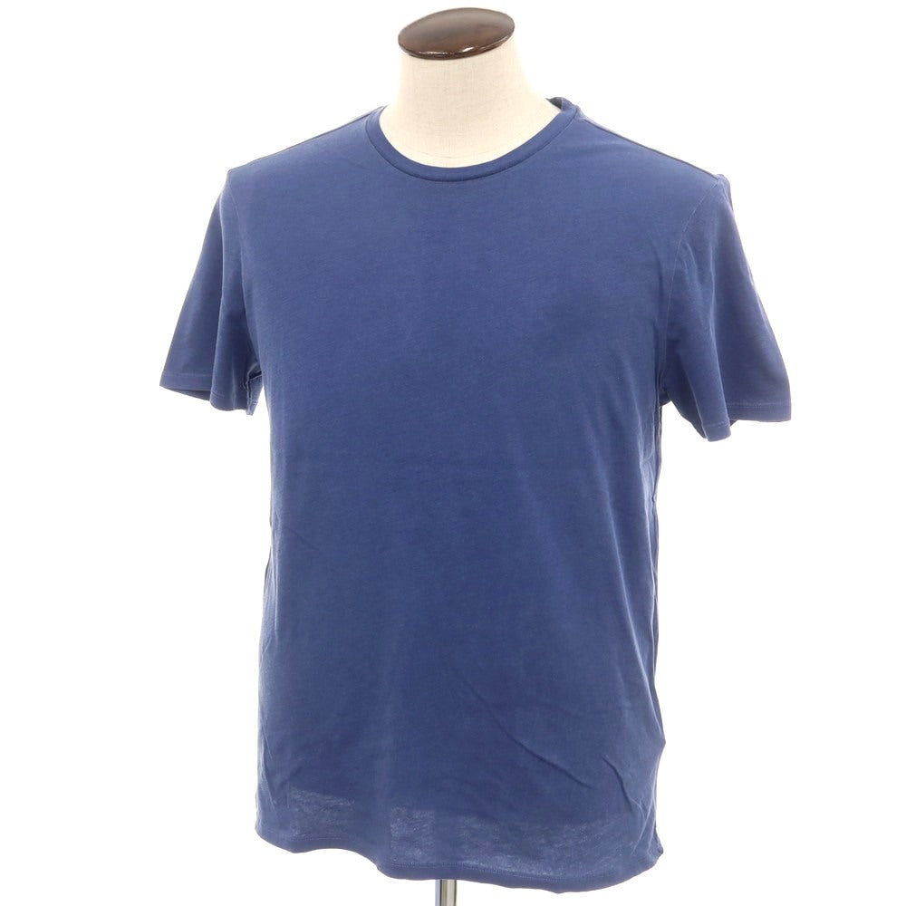 【新品】マジェスティック フィラチュール オム MAJESTIC FILATURES HOMME コットン クルーネック 半袖Ｔシャツ ダークブルー系【 L 】【 状態ランクN 】【 メンズ 】