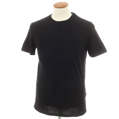 【新品】マジェスティック フィラチュール オム MAJESTIC FILATURES HOMME コットン クルーネック 半袖Ｔシャツ ブラック【 M 】【 状態ランクN 】【 メンズ 】