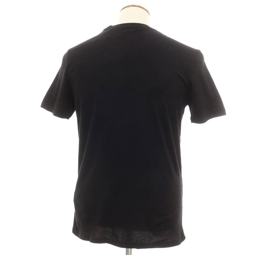 【新品】マジェスティック フィラチュール オム MAJESTIC FILATURES HOMME コットン クルーネック 半袖Ｔシャツ ブラック【 M 】【 状態ランクN 】【 メンズ 】