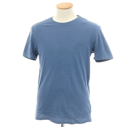 【新品】マジェスティック フィラチュール オム MAJESTIC FILATURES HOMME コットン クルーネック 半袖Ｔシャツ ダルブルー【 S 】【 状態ランクN 】【 メンズ 】