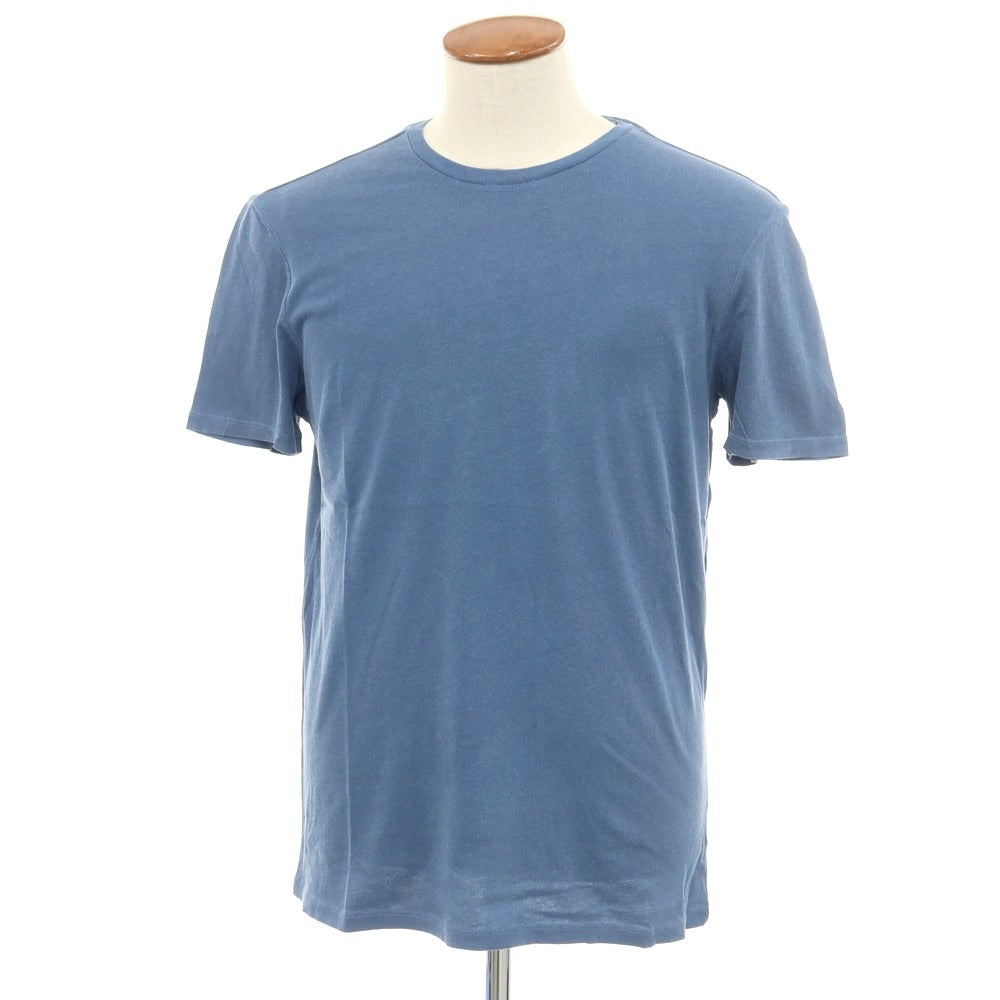 【新品】マジェスティック フィラチュール オム MAJESTIC FILATURES HOMME コットン クルーネック 半袖Ｔシャツ ダルブルー【 M 】【 状態ランクN 】【 メンズ 】