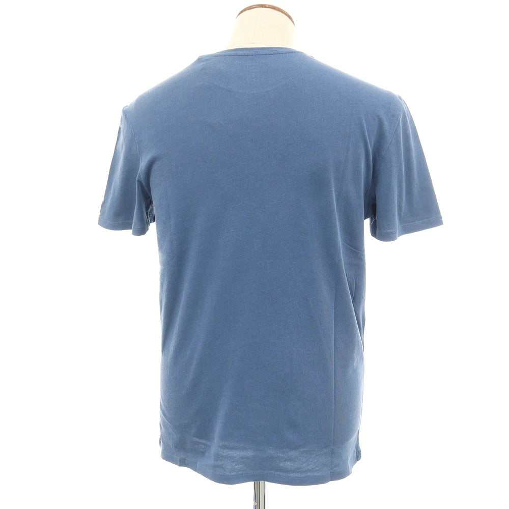 【新品】マジェスティック フィラチュール オム MAJESTIC FILATURES HOMME コットン クルーネック 半袖Ｔシャツ ダルブルー【 M 】【 状態ランクN 】【 メンズ 】