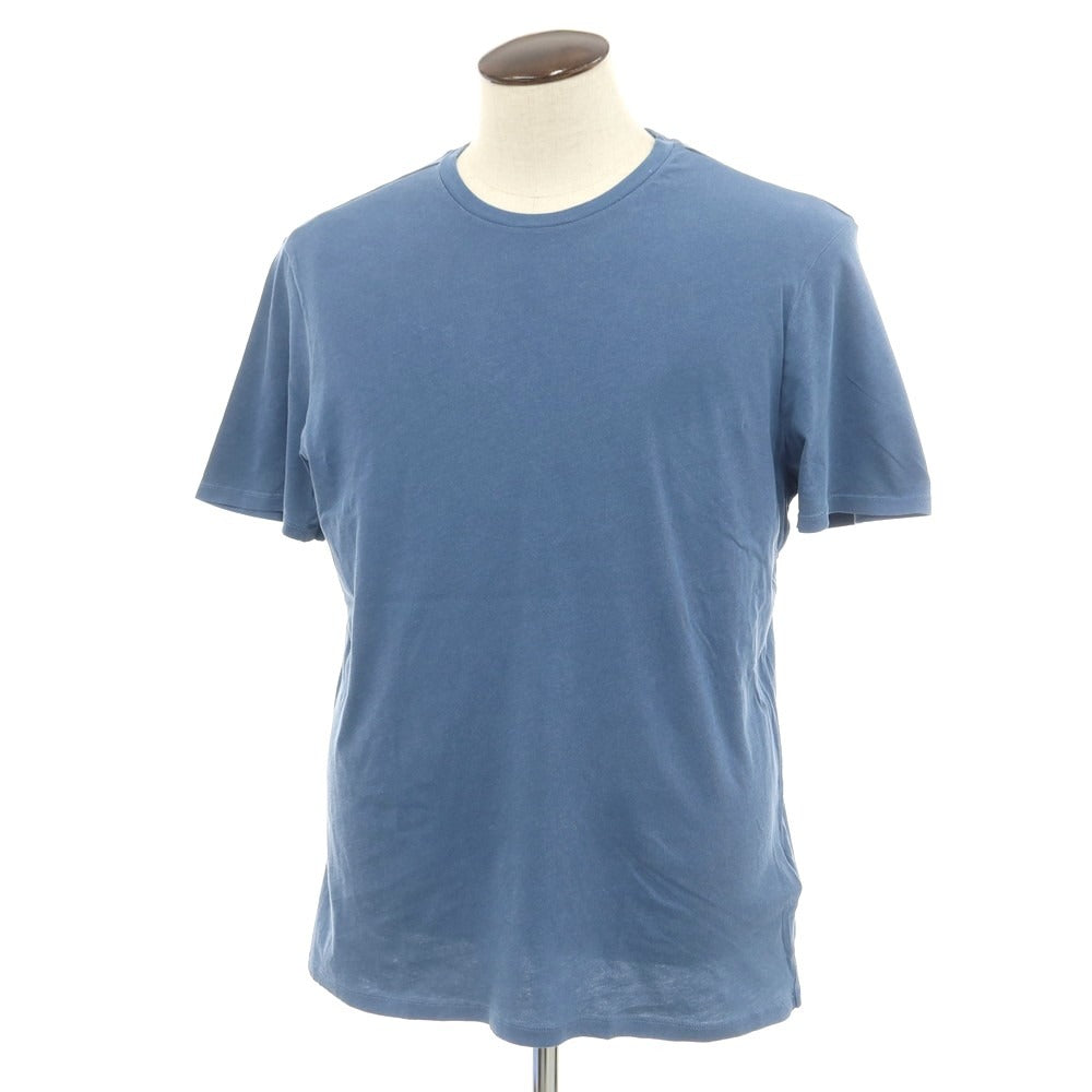 【新品】マジェスティック フィラチュール オム MAJESTIC FILATURES HOMME コットン クルーネック 半袖Ｔシャツ ダルブルー【 XL 】【 状態ランクN 】【 メンズ 】