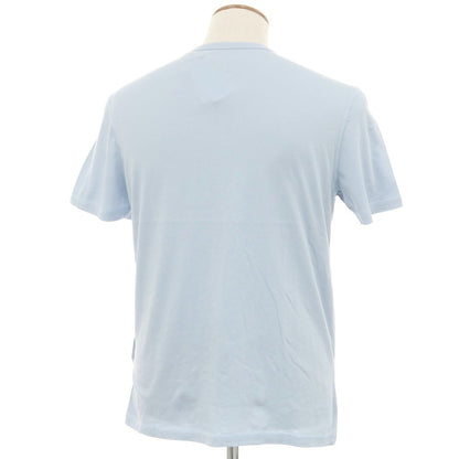 【新品】マジェスティック フィラチュール オム MAJESTIC FILATURES HOMME コットン ヘンリーネック 半袖Ｔシャツ ライトブルー【 M 】【 状態ランクN 】【 メンズ 】