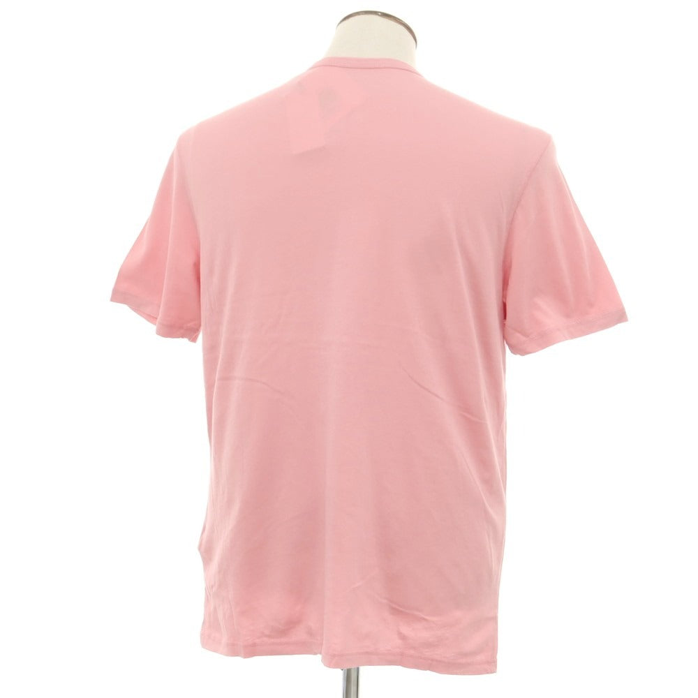 【新品】マジェスティック フィラチュール オム MAJESTIC FILATURES HOMME コットン ヘンリーネック 半袖Ｔシャツ ピンク【 L 】【 状態ランクN 】【 メンズ 】