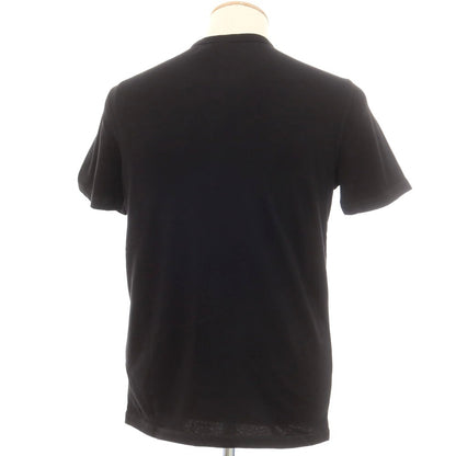 【新品】マジェスティック フィラチュール オム MAJESTIC FILATURES HOMME コットン ヘンリーネック 半袖Ｔシャツ ブラック【 S 】【 状態ランクN 】【 メンズ 】