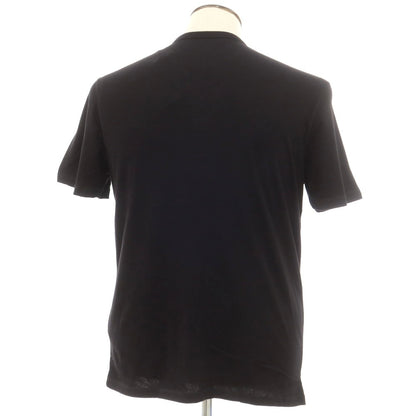 【新品】マジェスティック フィラチュール オム MAJESTIC FILATURES HOMME コットン ヘンリーネック 半袖Ｔシャツ ブラック【 L 】【 状態ランクN 】【 メンズ 】