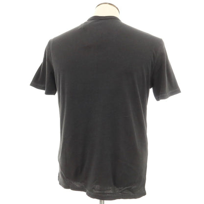 【新品】マジェスティック フィラチュール オム MAJESTIC FILATURES HOMME コットン ヘンリーネック 半袖Ｔシャツ ダークグレー【 L 】【 状態ランクN 】【 メンズ 】