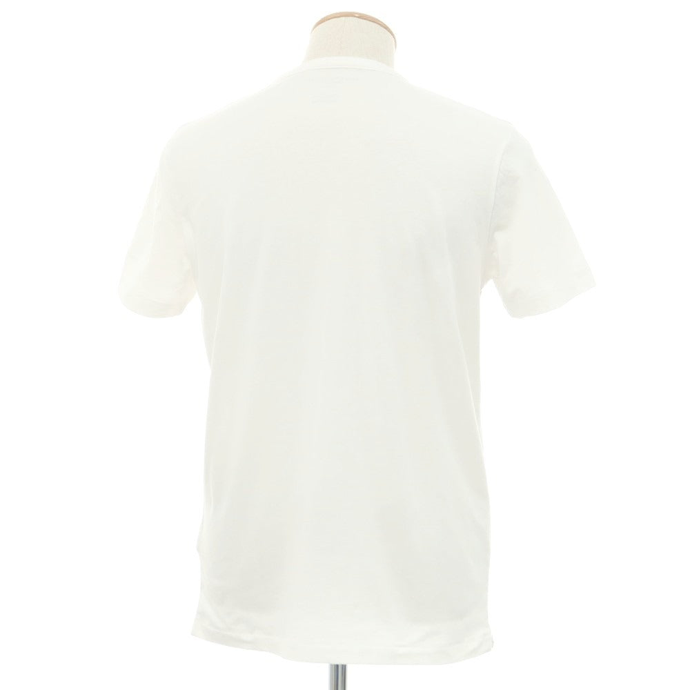 【新品】マジェスティック フィラチュール オム MAJESTIC FILATURES HOMME ストレッチコットン ヘンリ―ネック 半袖Ｔシャツ ホワイト【 S 】【 状態ランクN 】【 メンズ 】