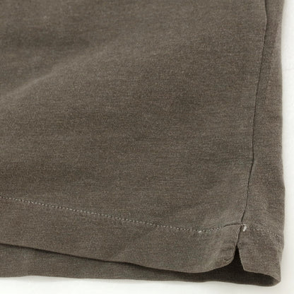 【新品】マジェスティック フィラチュール オム MAJESTIC FILATURES HOMME ストレッチコットン ヘンリ―ネック 半袖Ｔシャツ グレイッシュカーキ【 S 】【 状態ランクN 】【 メンズ 】