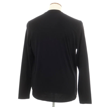 【新品】マジェスティック フィラチュール オム MAJESTIC FILATURES HOMME ストレッチコットン クル―ネック 長袖Ｔシャツ ブラック【 M 】【 状態ランクN 】【 メンズ 】