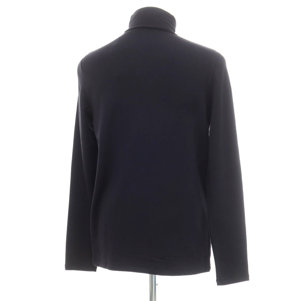 【新品】マジェスティック フィラチュール オム MAJESTIC FILATURES HOMME ストレッチレーヨン タートルネック 長袖Ｔシャツ ダークネイビー【 S 】【 状態ランクN 】【 メンズ 】