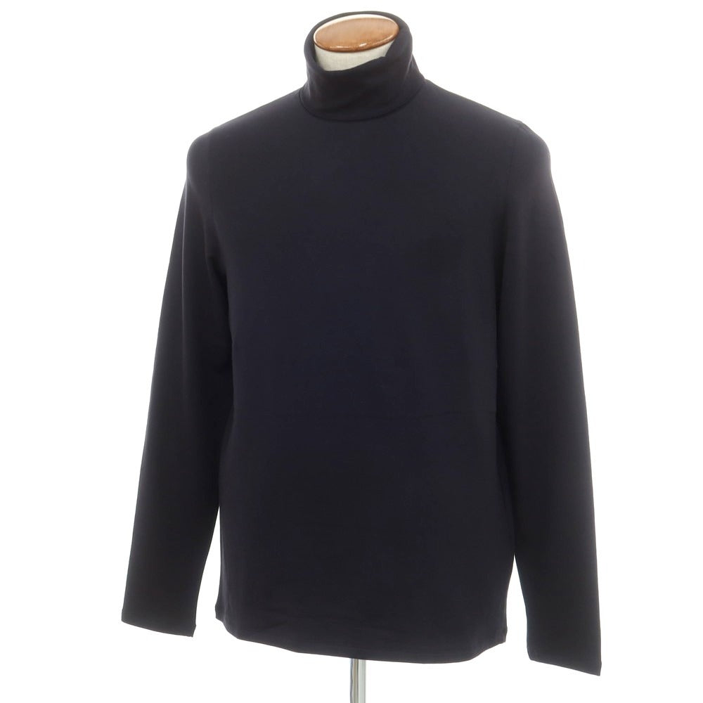 【新品】マジェスティック フィラチュール オム MAJESTIC FILATURES HOMME ストレッチレーヨン タートルネック 長袖Ｔシャツ ダークネイビー【 M 】【 状態ランクN 】【 メンズ 】