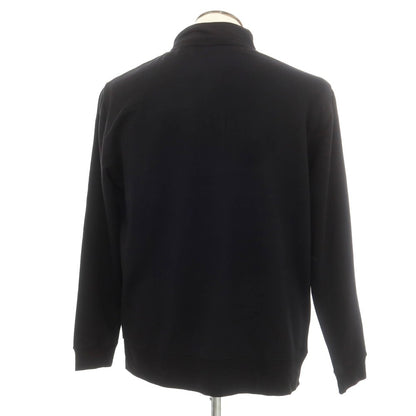 【新品】マジェスティック フィラチュール オム MAJESTIC FILATURES HOMME ストレッチレーヨン ハーフジップ 長袖Ｔシャツ ブラック【 L 】【 状態ランクN 】【 メンズ 】