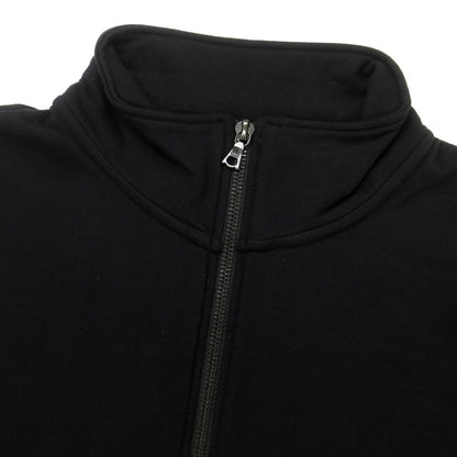 【新品】マジェスティック フィラチュール オム MAJESTIC FILATURES HOMME ストレッチレーヨン ハーフジップ 長袖Ｔシャツ ブラック【 L 】【 状態ランクN 】【 メンズ 】