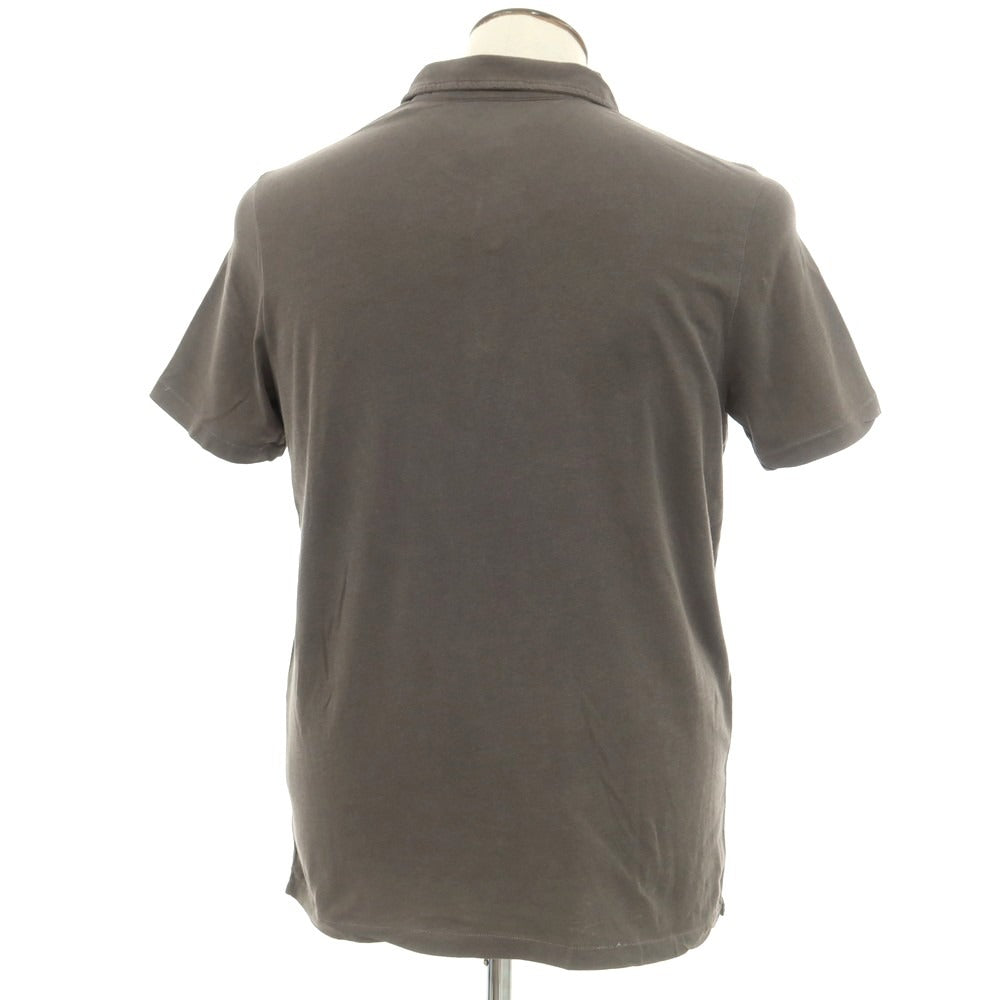 【新品】マジェスティック フィラチュール オム MAJESTIC FILATURES HOMME ストレッチコットン 半袖ポロシャツ グレイッシュカーキ【 L 】【 状態ランクN 】【 メンズ 】