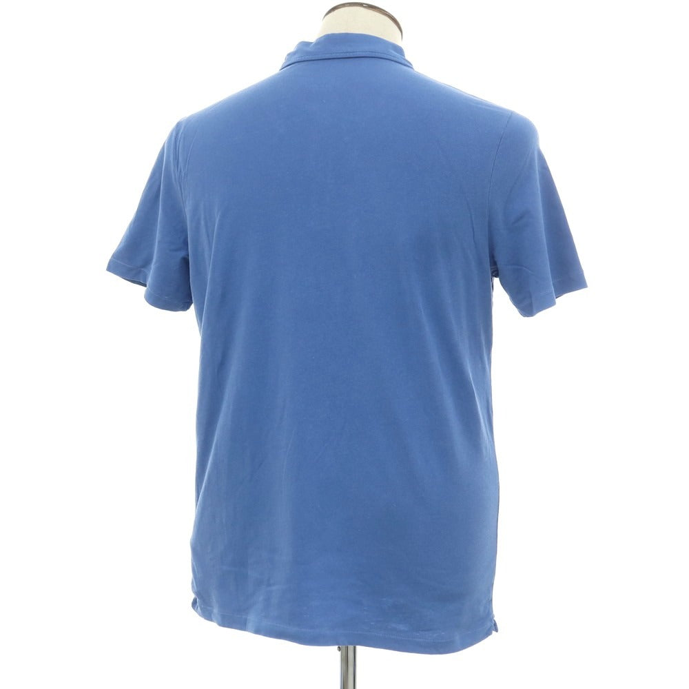 【新品】マジェスティック フィラチュール オム MAJESTIC FILATURES HOMME ストレッチコットン 半袖ポロシャツ ブルー【 L 】【 状態ランクN 】【 メンズ 】