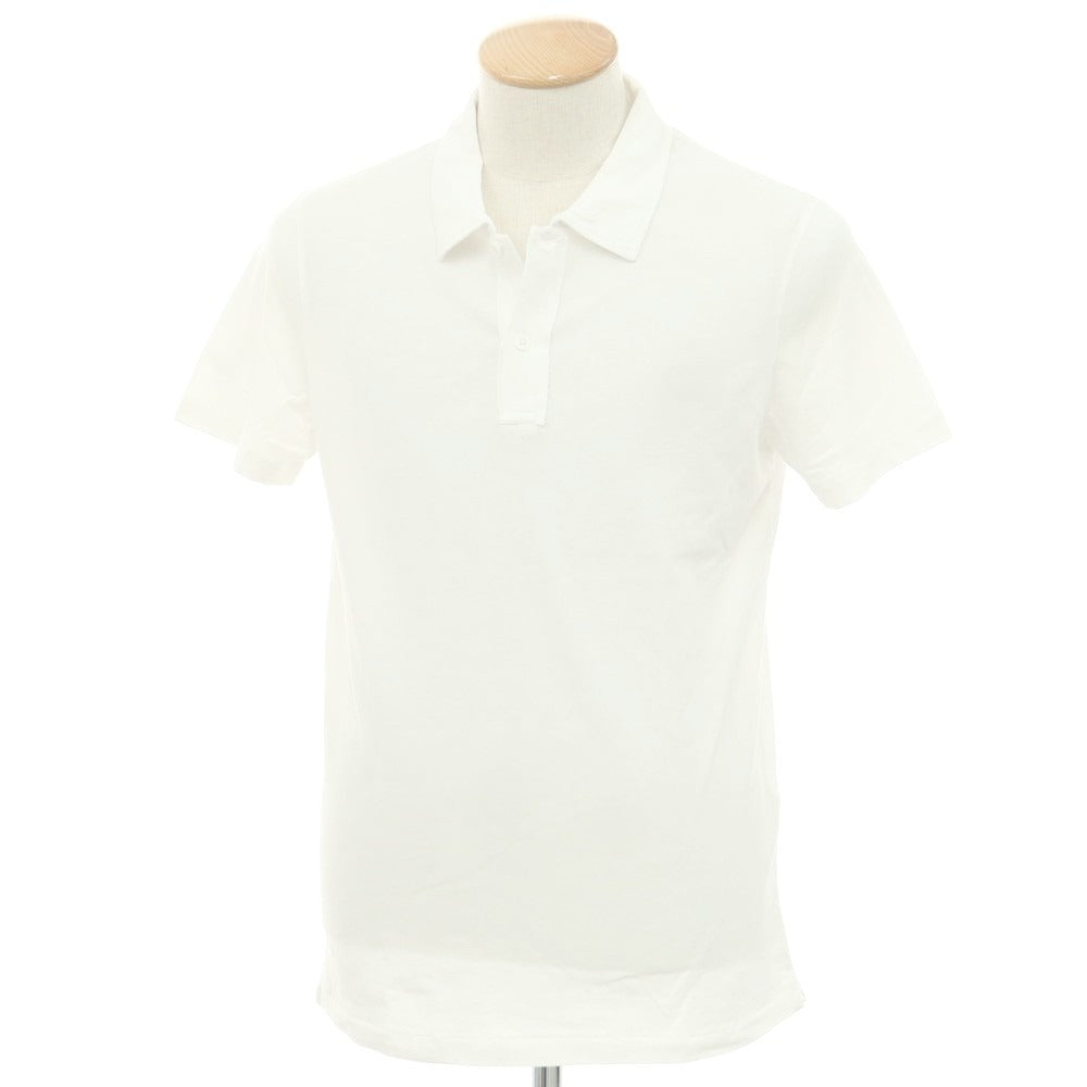 [New] MAJESTIC FILATURES HOMME Stretch Cotton Short Sleeve Polo Shirt White [S] [Condition Rank N] [Men&