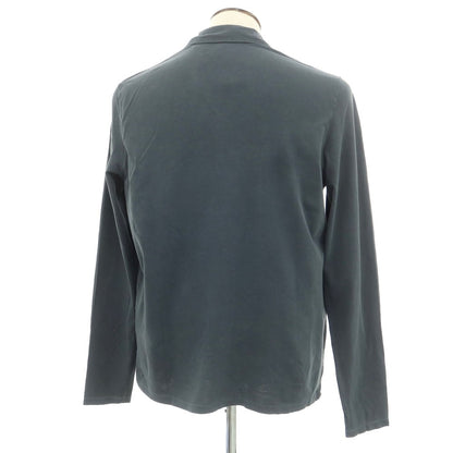 【新品】マジェスティック フィラチュール オム MAJESTIC FILATURES HOMME ストレッチコットン 長袖ポロシャツ ダークグレー【 XL 】【 状態ランクN 】【 メンズ 】