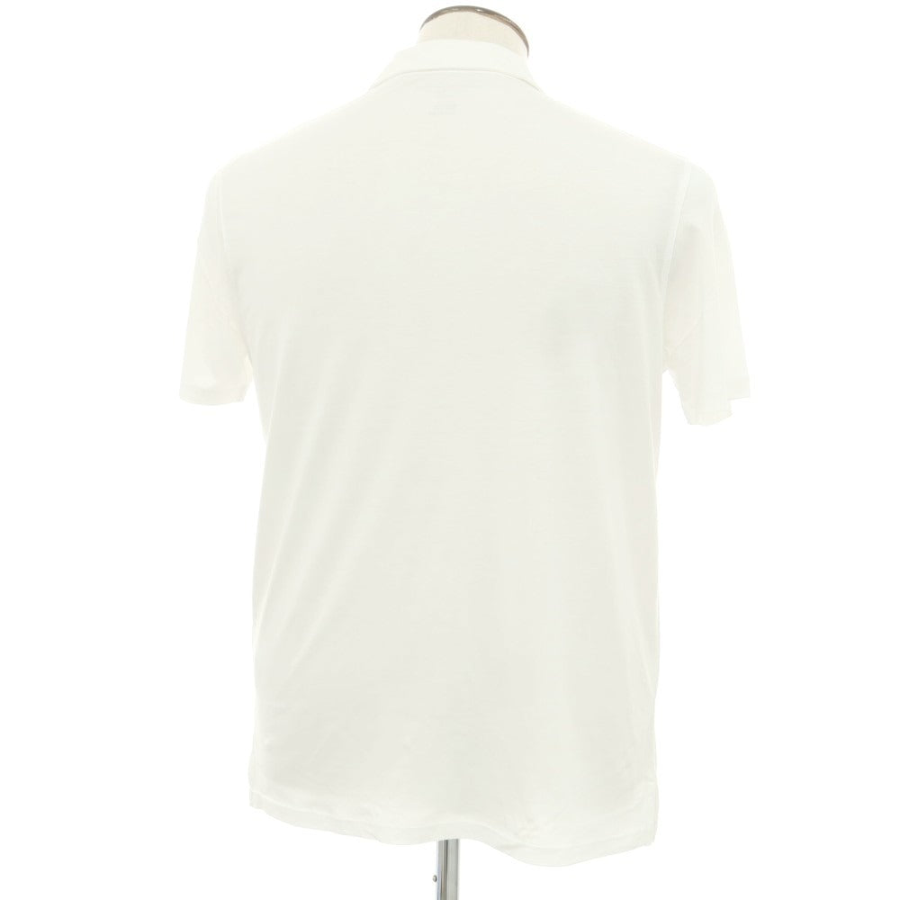 【新品】マジェスティック フィラチュール オム MAJESTIC FILATURES HOMME リヨセルコットン 半袖ポロシャツ ホワイト【 L 】【 状態ランクN 】【 メンズ 】
