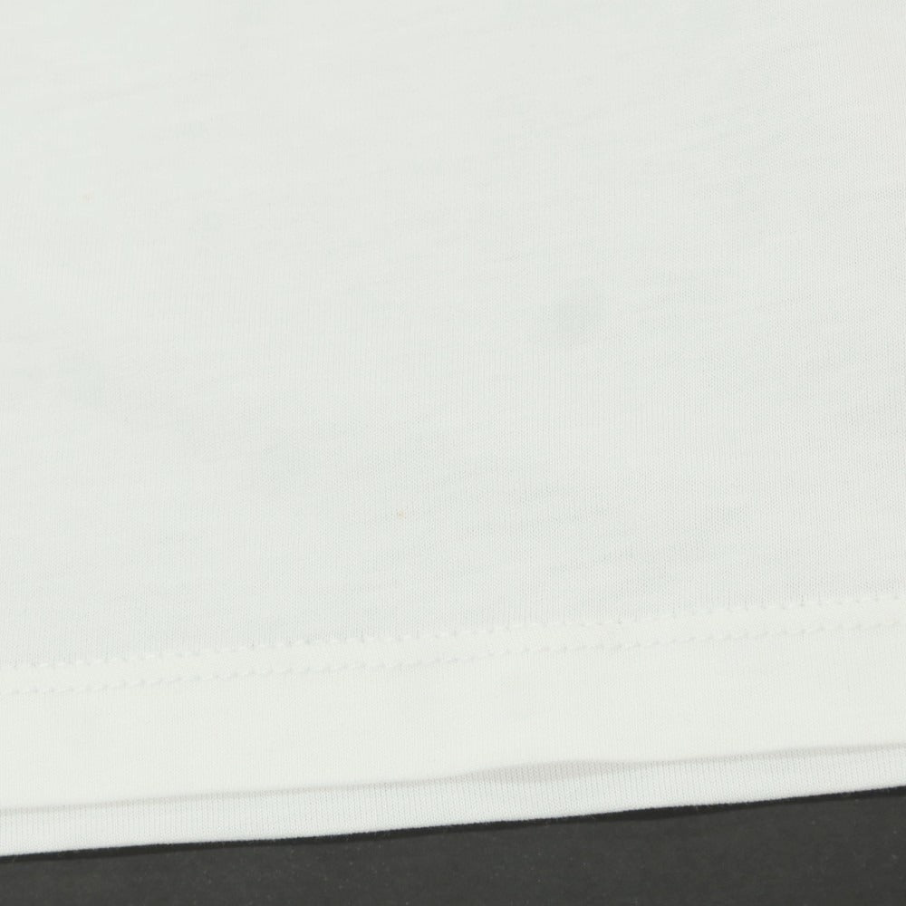 [New Outlet] MAJESTIC FILATURES HOMME Lyocell Cotton Short Sleeve Polo Shirt White [XL] [Condition Rank N-] [Men&