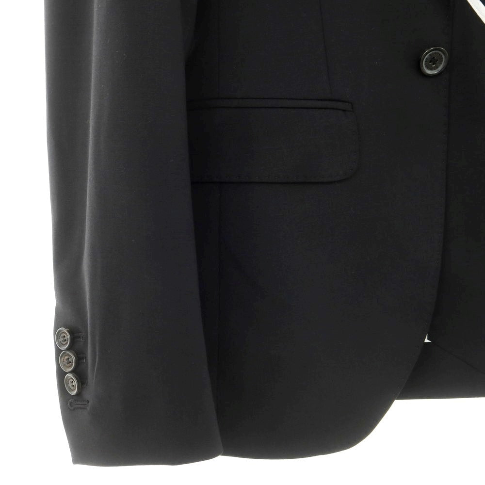 【新品】ディースクエアード DSQUARED2 ストレッチ ウール 1Bスーツ ブラック【 サイズ42 】【 状態ランクN 】【 メンズ 】 [EPD]