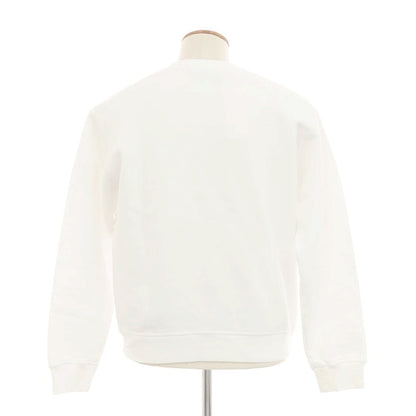[New] DSQUARED2 Cotton Crew Neck Sweatshirt White [M] [Condition Rank N] [Men&