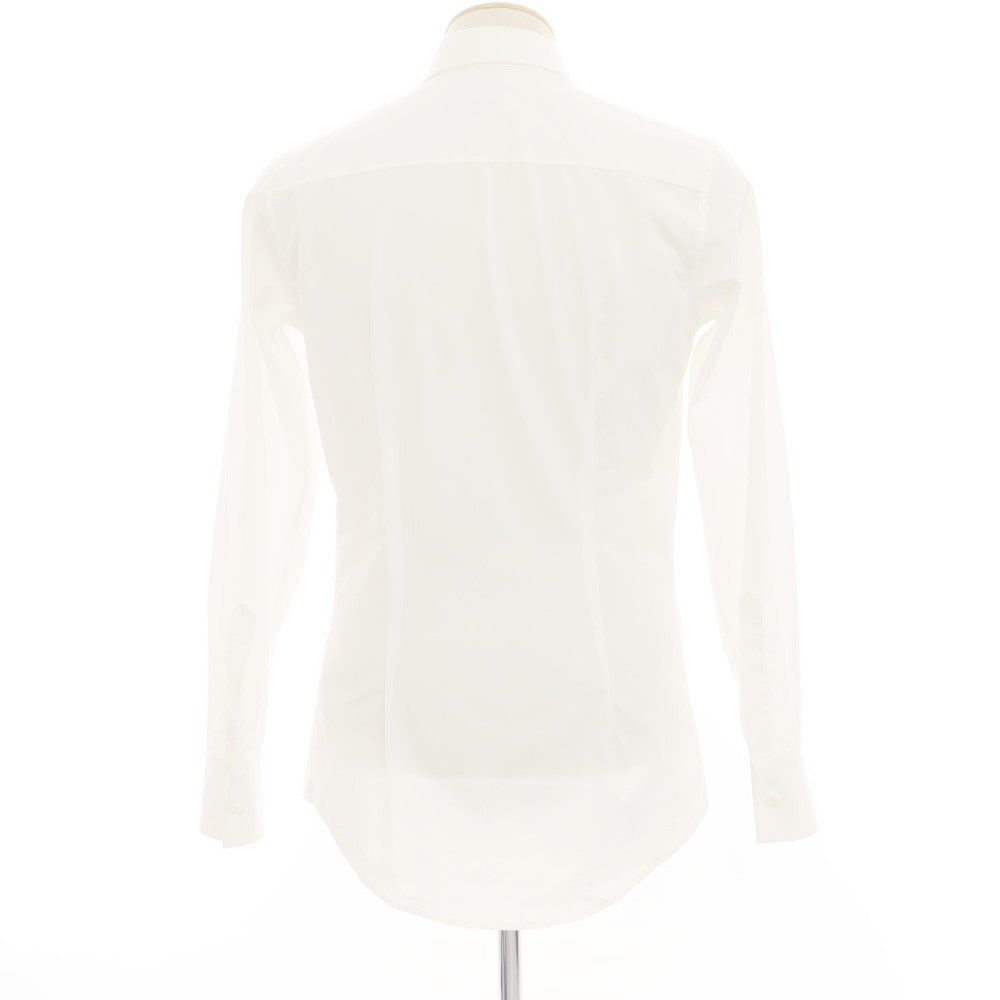 【中古】ディースクエアード DSQUARED2 コットン レギュラーカラー カジュアルシャツ ホワイト【サイズ42】【 状態ランクB 】【 メンズ 】[EPD]