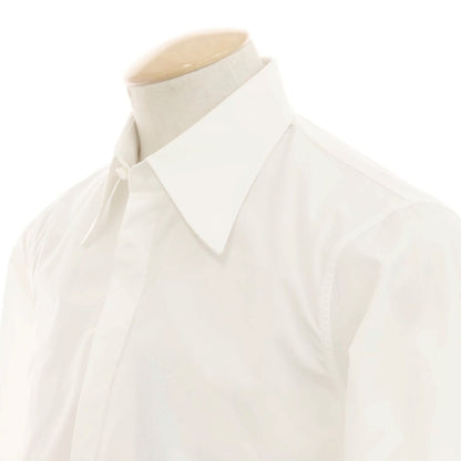 【中古】ディースクエアード DSQUARED2 コットン レギュラーカラー カジュアルシャツ ホワイト【 44 】【 状態ランクB 】【 メンズ 】
