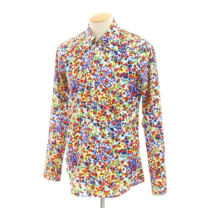 【新品】ディースクエアード DSQUARED2 コットン 花柄 カジュアルシャツ マルチカラー【 44 】【 状態ランクN 】【 メンズ 】