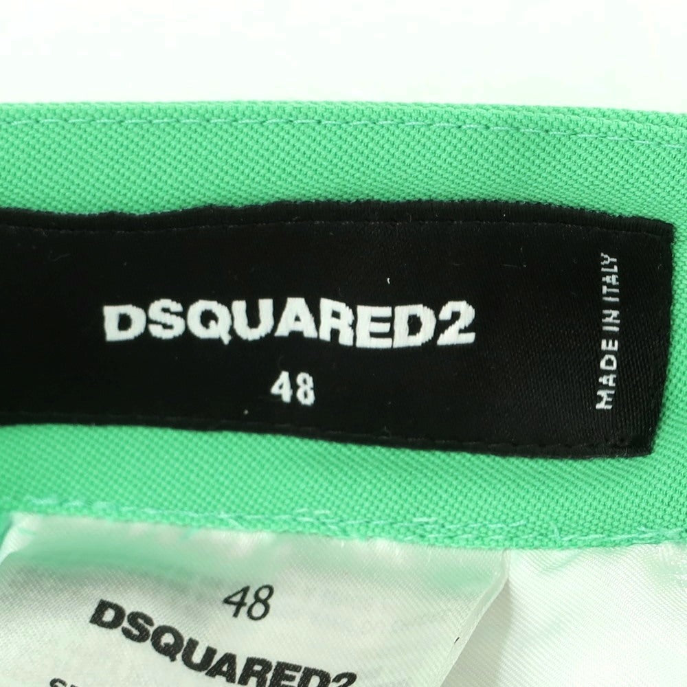 [New] DSQUARED2 Wool Casual Slacks Pants Green [48] [Condition Rank N] [Men&