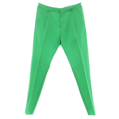 【新品】ディースクエアード DSQUARED2 ウール カジュアルスラックスパンツ グリーン【サイズ48】【 状態ランクN 】【 メンズ 】 [EPD]