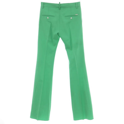 [New Outlet] DSQUARED2 Wool Flared Casual Slacks Pants Green [44] [Condition Rank N-] [Men&