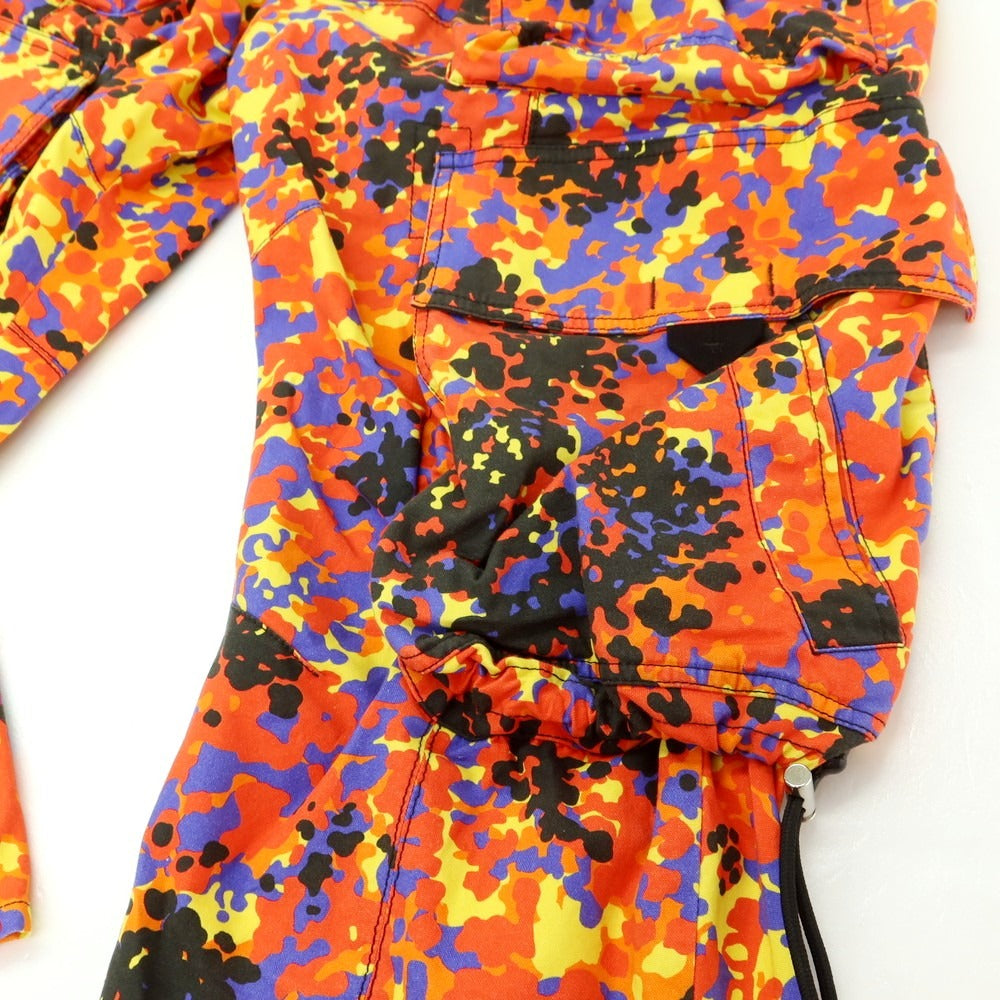 【新品】ディースクエアード DSQUARED2 ストレッチ コットン カーゴパンツ レッドxオレンジ【サイズ44】【 状態ランクN 】【 メンズ 】[EPD]