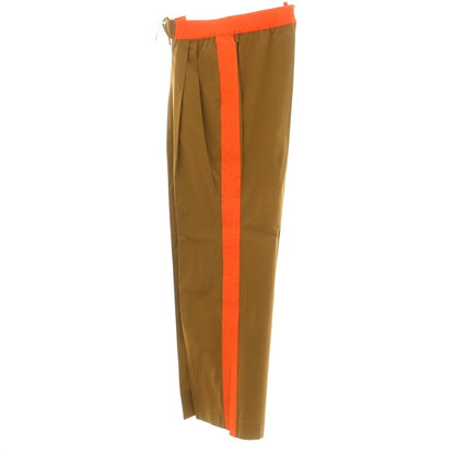 [New] DSQUARED2 Stretch Cotton Wide Easy Pants Camel Brown x Orange [48] [Condition Rank N] [Men&