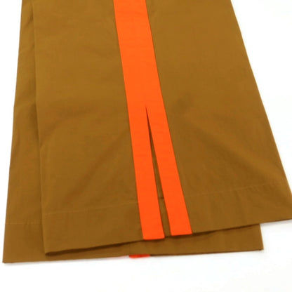 [New] DSQUARED2 Stretch Cotton Wide Easy Pants Camel Brown x Orange [48] [Condition Rank N] [Men&
