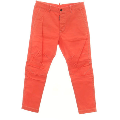 【新品】ディースクエアード DSQUARED2 ストレッチ コットン チノパンツ アプリコットピンク系【 50 】【 状態ランクN 】【 メンズ 】