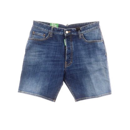 【新品】ディースクエアード DSQUARED2 ストレッチ コットン デニム ショートパンツ ネイビー【 48 】【 状態ランクN 】【 メンズ 】