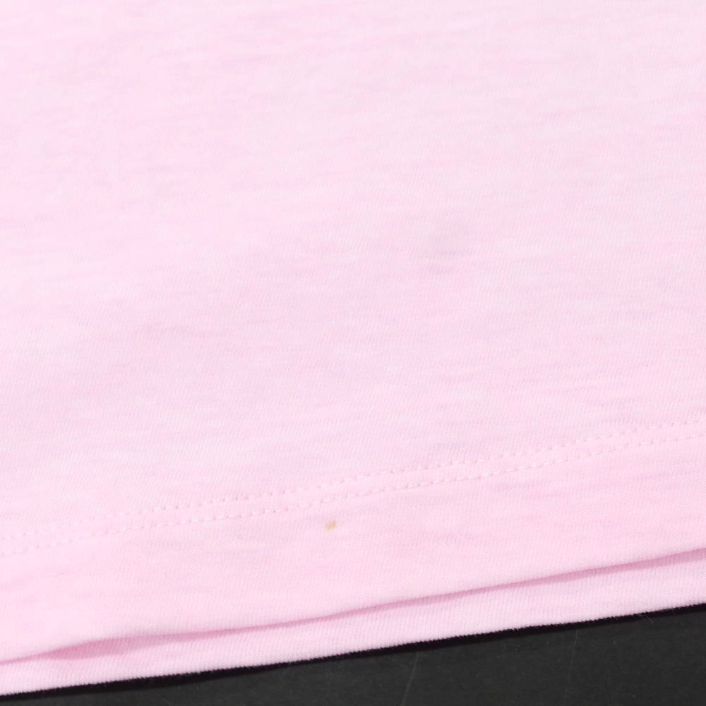 [New Outlet] DSQUARED2 Cotton Crew Neck Long Sleeve T-Shirt Light Pink [L] [Condition Rank N-] [Men&