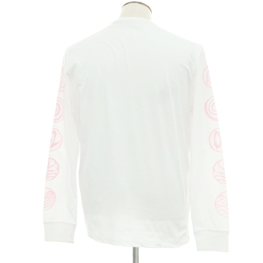 【新品アウトレット】ディースクエアード DSQUARED2 コットン クルーネック 長袖Ｔシャツ ホワイト【 XL 】【 状態ランクN- 】【 メンズ 】