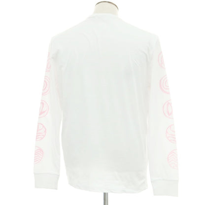 【新品アウトレット】ディースクエアード DSQUARED2 コットン クルーネック 長袖Ｔシャツ ホワイト【 XL 】【 状態ランクN- 】【 メンズ 】 [BPD]
