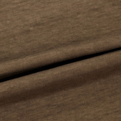 [New] DSQUARED2 Cotton Crew Neck Long Sleeve T-Shirt Brown [XL] [Condition Rank N] [Men&